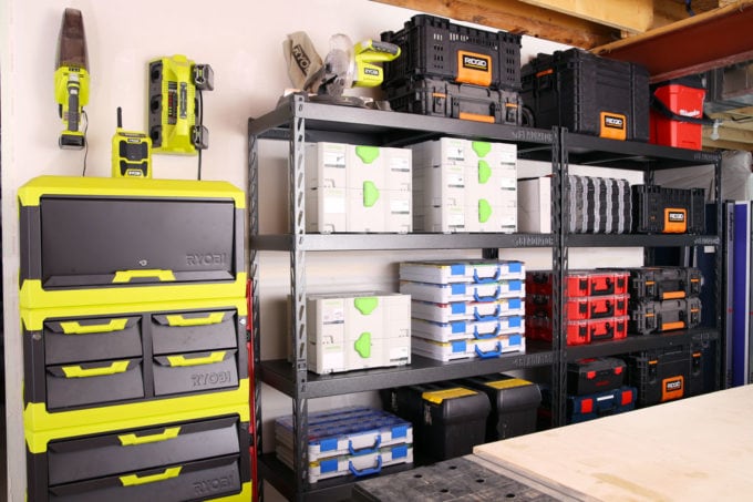 tool storage organisation